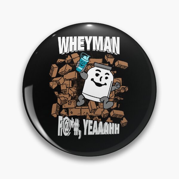 Item preview, Whey Man- Anime Workout Motivational designed and sold by gohanflex.