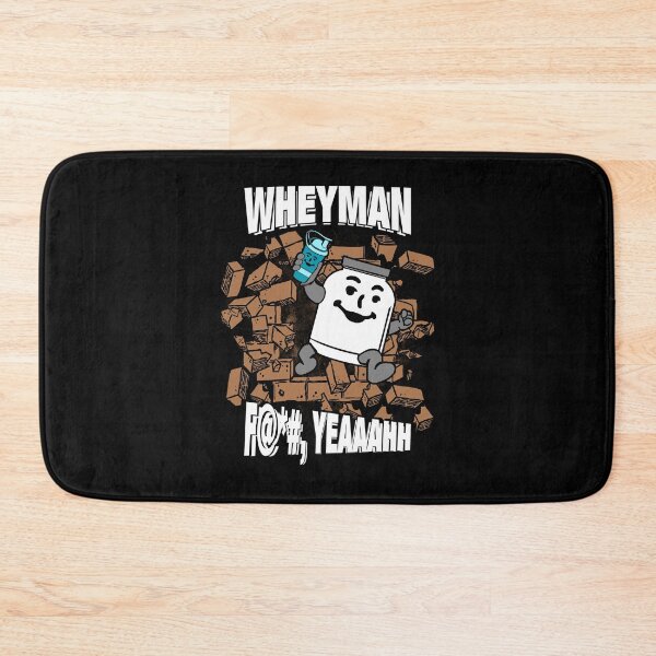Item preview, Whey Man- Anime Workout Motivational designed and sold by gohanflex.