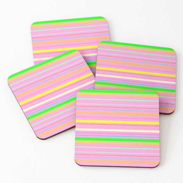 Item preview, Pink line pattern | multi color pink line pattern designed and sold by lausn.