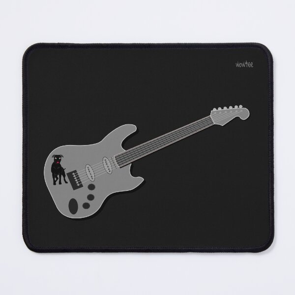 Item preview, Silver lead/rhythm guitar designed and sold by wowitsmytshirt.