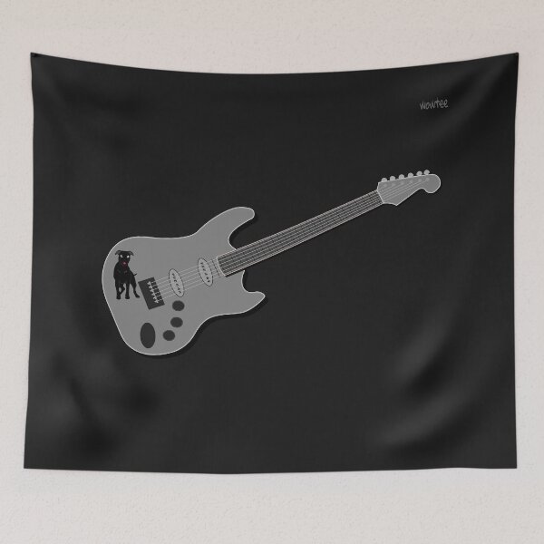 Item preview, Silver lead/rhythm guitar designed and sold by wowitsmytshirt.