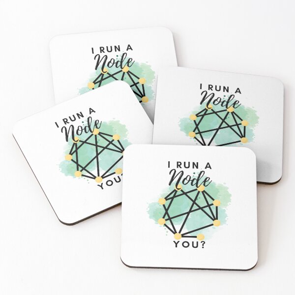 Item preview, I run a Node. You? designed and sold by CryptoBeings.