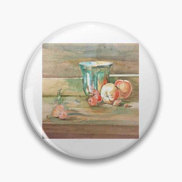 Item preview, Still Life, After Chardin, Silver Cup and fruit designed and sold by Cefercom.