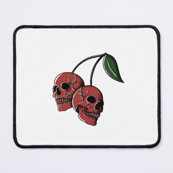 Item preview, Red Cherry Skulls designed and sold by AlegriaGrey.