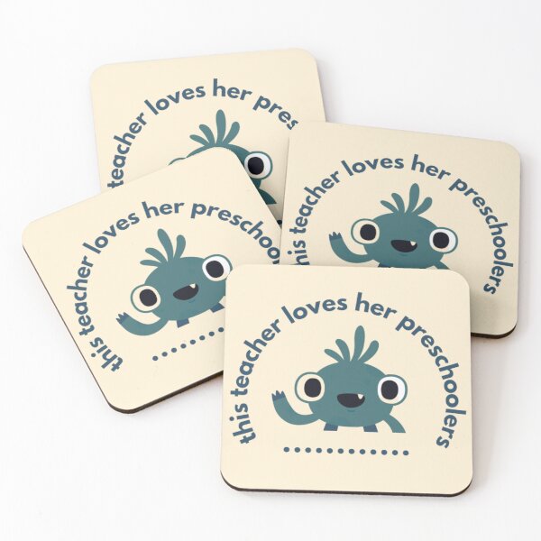 Item preview, This teacher loves her preschoolers designed and sold by R&C.