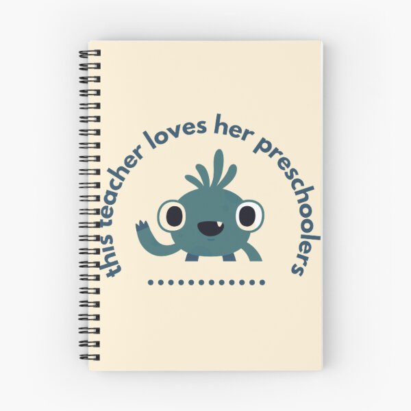 Item preview, This teacher loves her preschoolers designed and sold by R&C.