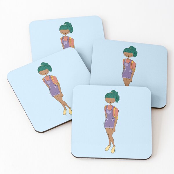 Item preview, Cute Girl With Nasal Feeding Tube (Blue) designed and sold by misslovelymess.