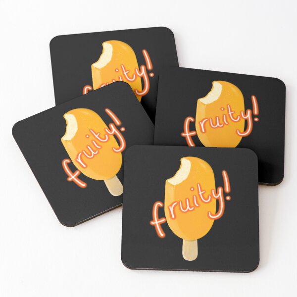 Item preview, Fruity! ice lolly, black.  designed and sold by Bumpulous.