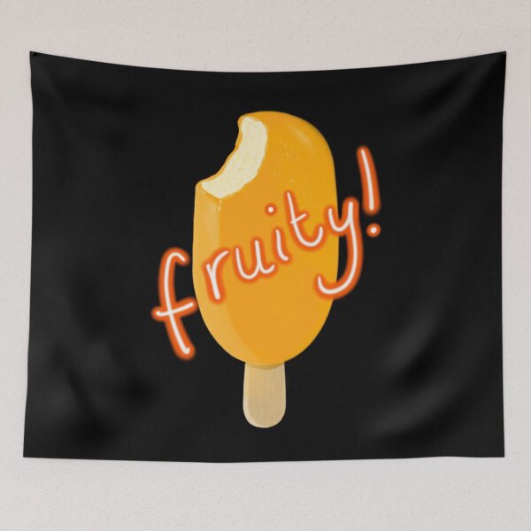 Item preview, Fruity! ice lolly, black.  designed and sold by Bumpulous.