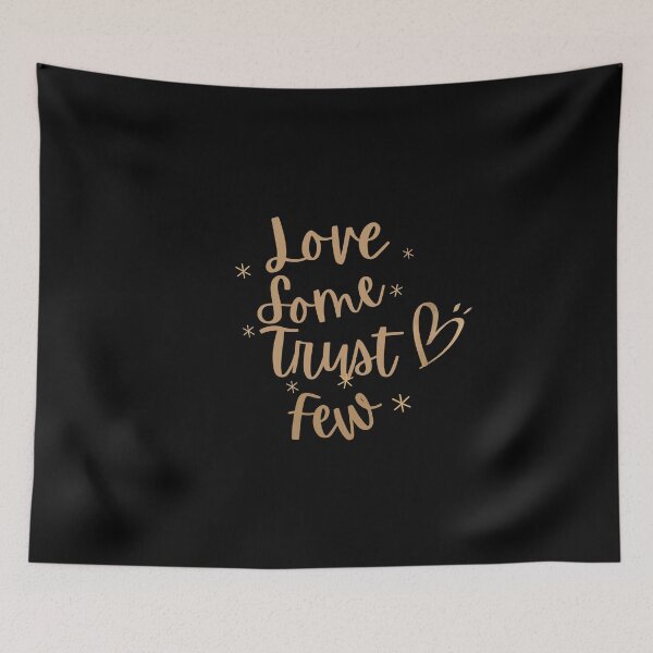Item preview, Love some trust few  designed and sold by Ivy-si.