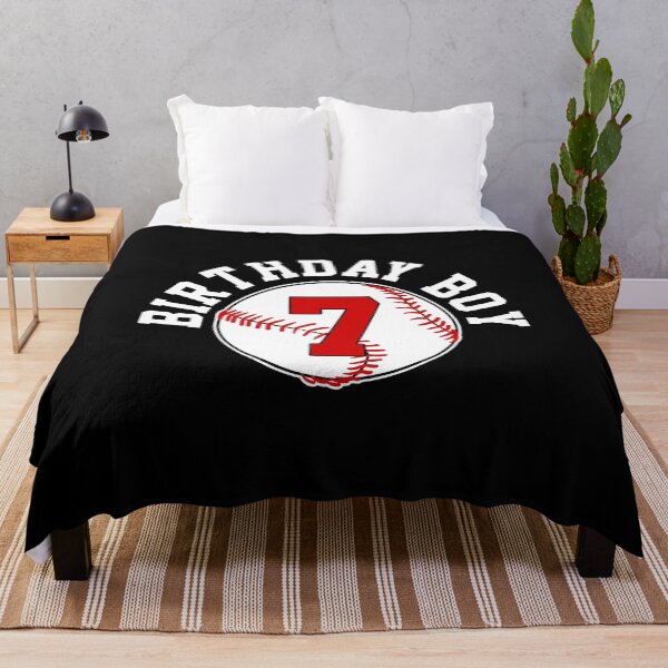 Item preview, Baseball 7th Birthday Party 7 Years Old Gift designed and sold by MichelSorour.