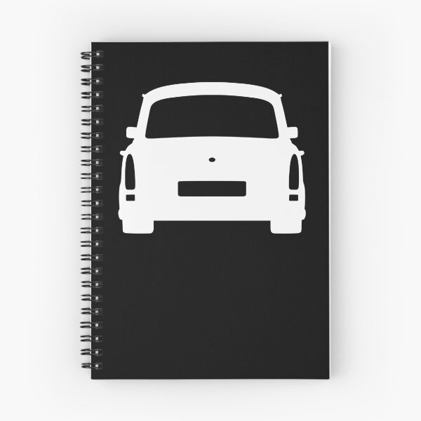 Item preview, Trabant 601S rearview white silhouette designed and sold by EdimDesign.