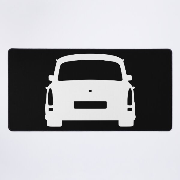 Item preview, Trabant 601S rearview white silhouette designed and sold by EdimDesign.