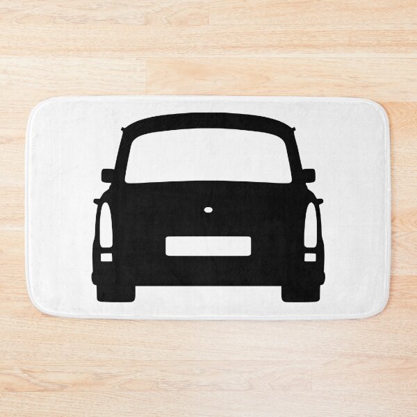 Item preview, Trabant 601S rearview black silhouette designed and sold by EdimDesign.