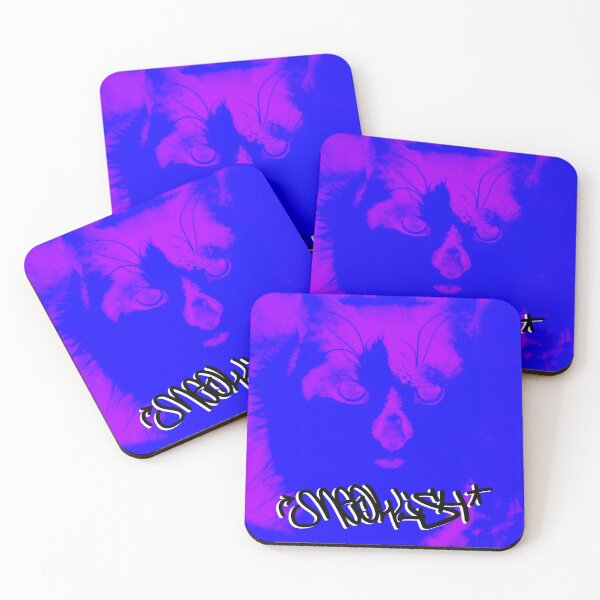 Item preview, Meowish / Logo - Bobette - Edition High Life (Dark Purpleish Blue Version) designed and sold by Brazz Official.