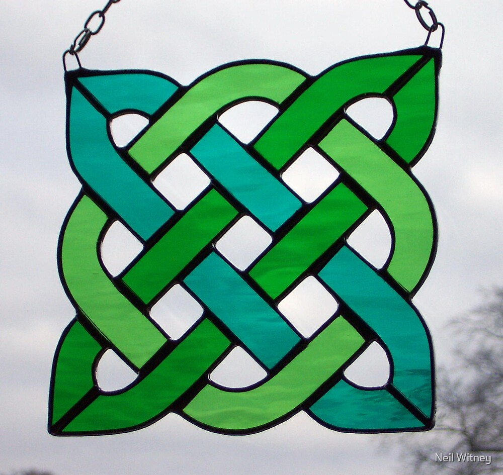 "Celtic Knot "Square"" by Neil Witney Redbubble