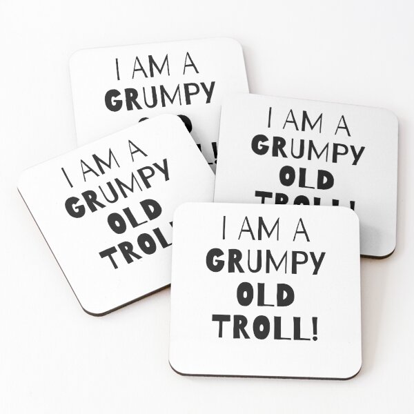 Item preview, Grumpy OLd Troll designed and sold by Screwnut.