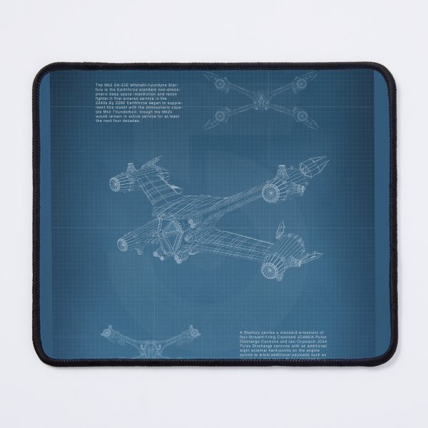 Item preview, Starfury Space Fighter designed and sold by Land Voyagers.