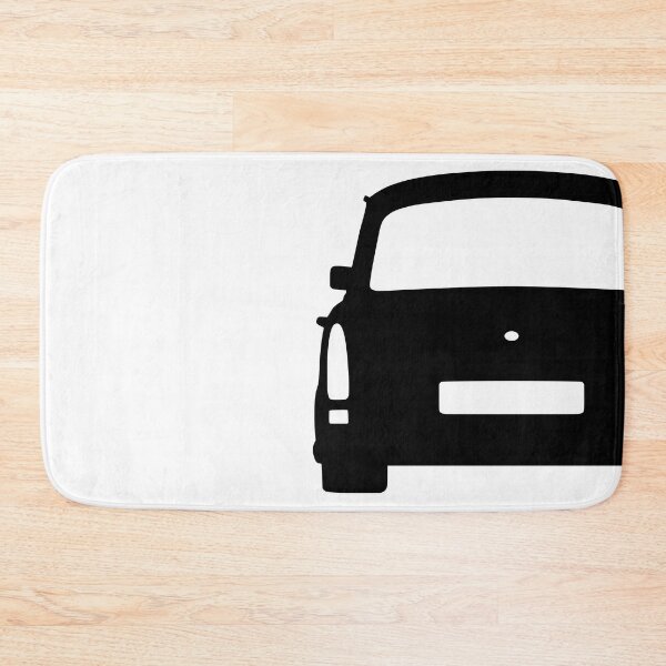 Item preview, Trabant 601S rearview black silhouette designed and sold by EdimDesign.