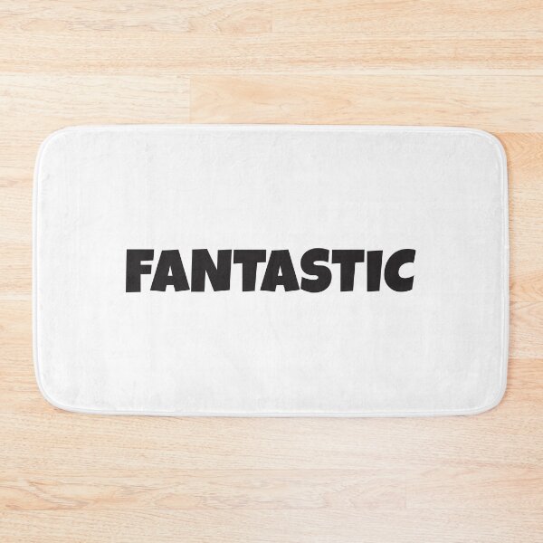 Item preview, Fantastic in black text designed and sold by Think4Prints.