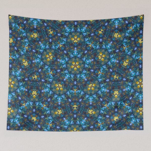 Item preview, Forged By The Sea Ocean Tessellation Art 12 designed and sold by Shape-And-Color.