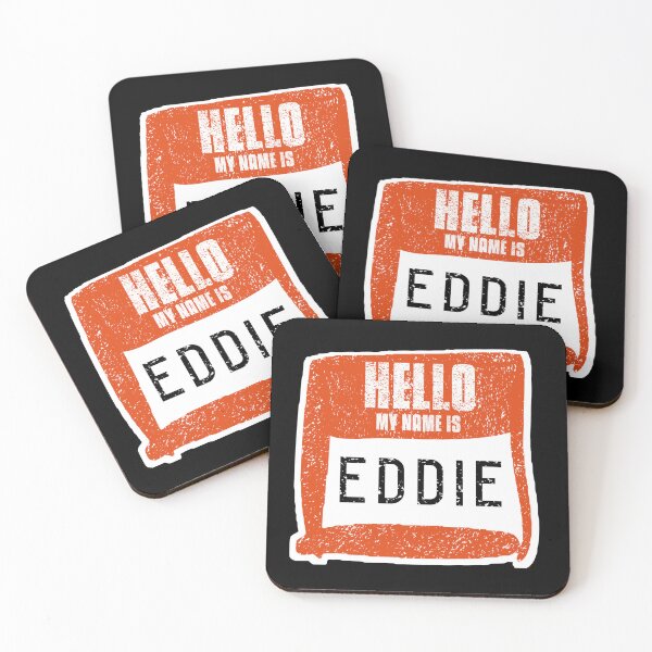 Item preview, Hello My Name Is Eddie Label designed and sold by vibeno1.