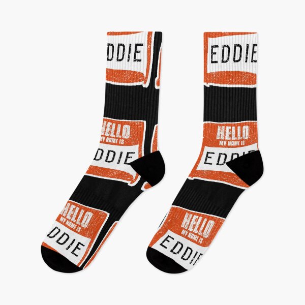 Item preview, Hello My Name Is Eddie Label designed and sold by vibeno1.