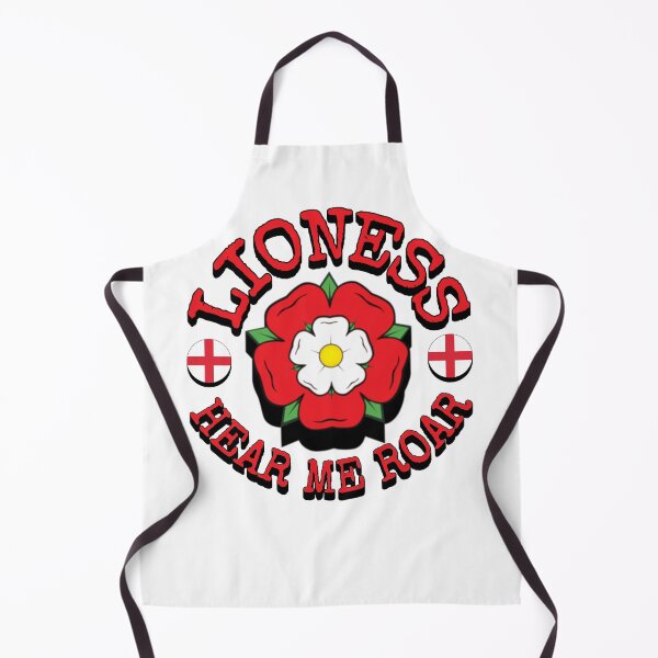 Item preview, England Lioness Rose Hear Me Roar Female Lion Football Design designed and sold by TrulyEpoque.