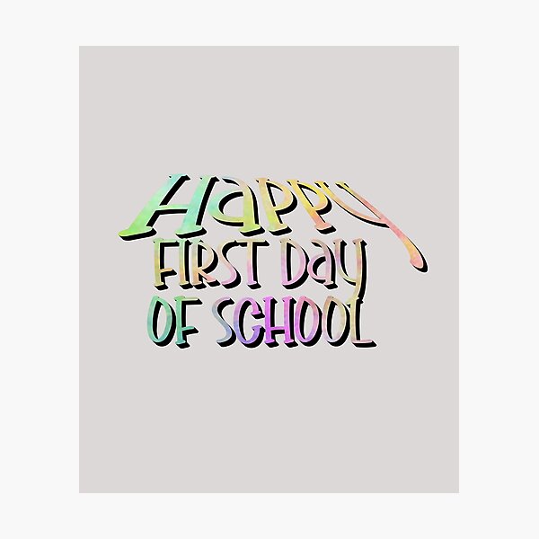 Item preview, happy first day of school designed and sold by sednalafandy79.