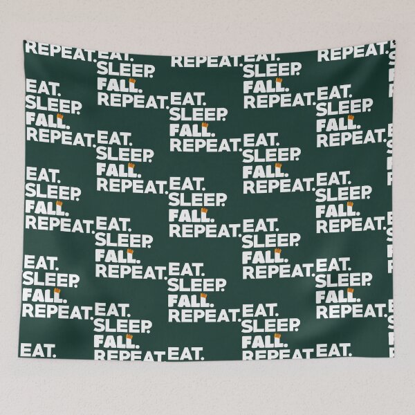Item preview, Eat Fall Sleep designed and sold by BoyOhBoyGift.