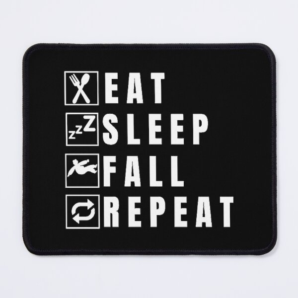 Item preview, Eat Sleep Fall Repeat designed and sold by BoyOhBoyGift.