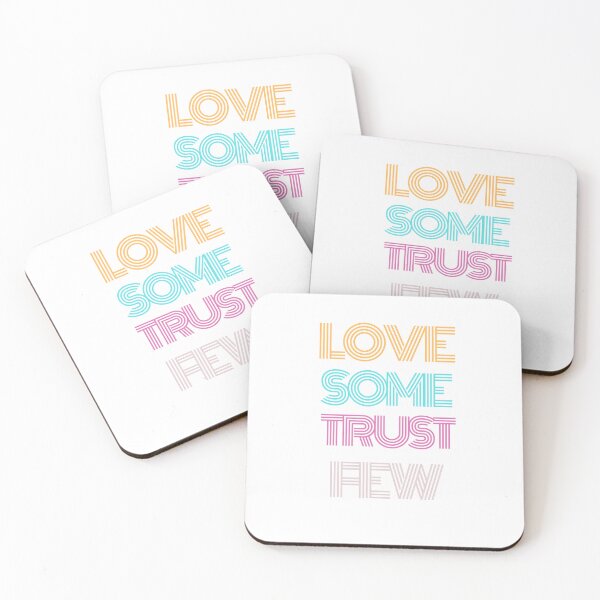 Item preview,  Love some trust few  designed and sold by Ivy-si.