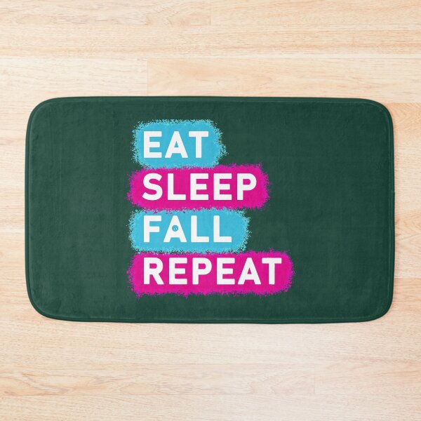 Item preview, Eat, Sleep, Fall, and Repeat designed and sold by BoyOhBoyGift.
