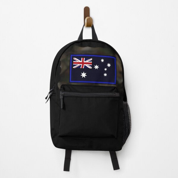 Item preview, AUSTRALIAN FLAG ON NIGHT CAMO designed and sold by THE AMERICAN TEEVANGELIST.