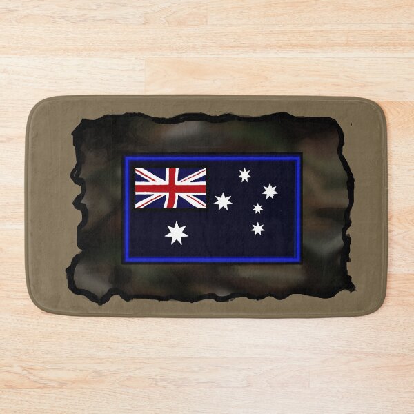 Item preview, AUSTRALIAN FLAG ON NIGHT CAMO designed and sold by THE AMERICAN TEEVANGELIST.