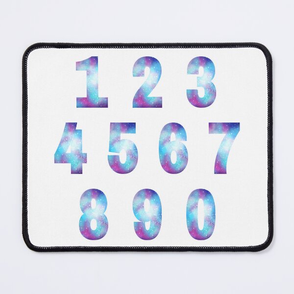 Item preview, Galaxy Numbers designed and sold by PanyaCreative.
