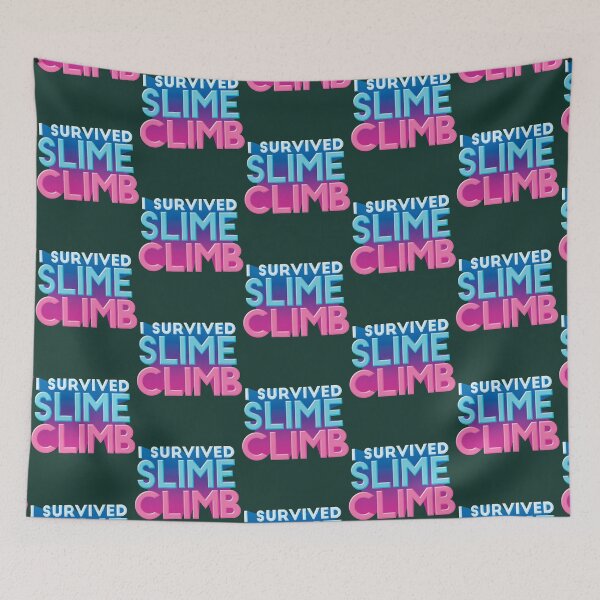 Item preview, I Survived Slime Climb designed and sold by BoyOhBoyGift.