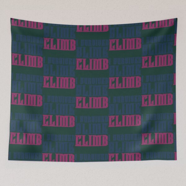 Item preview, I Survived Slime Climb designed and sold by BoyOhBoyGift.