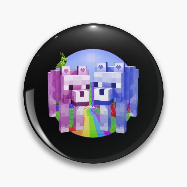 Item preview, Minecraft «Adorable Wolves» designed and sold by BoyOhBoyGift.