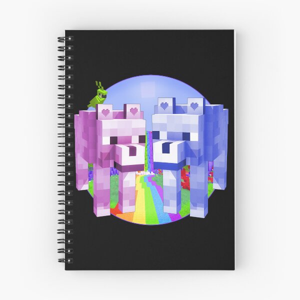 Item preview, Minecraft «Adorable Wolves» designed and sold by BoyOhBoyGift.