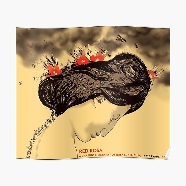 Red Rosa Poster