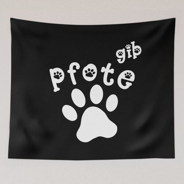 Item preview, give paw designed and sold by dog-shirt.