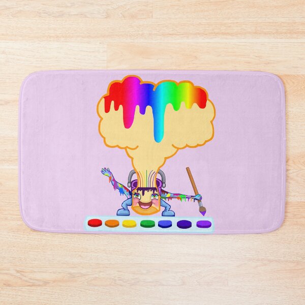Item preview, Rainbow Drip Painting Can  designed and sold by Deborah Camp.