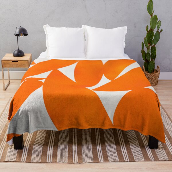 Item preview, Orange Geometric Abstract Modern Pattern designed and sold by trajeado14.