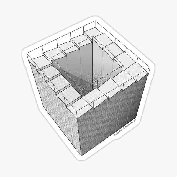 Endless Stairs Sticker