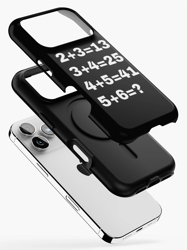 Thumbnail 2 of 4, iPhone Case, Math Quiz and Riddle designed and sold by StriderDesigns.
