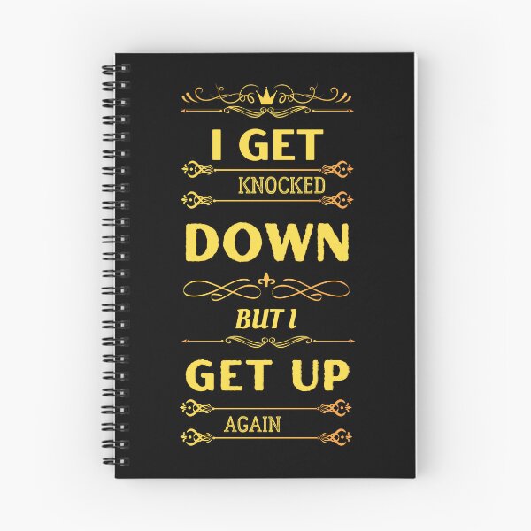 Item preview, I get knocked down but I get up again | Yellow Design designed and sold by TracyPhotoArt.