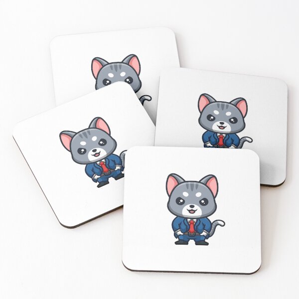 Item preview, Domestic Cat Business Cute Cartoon designed and sold by GumregaStudio.