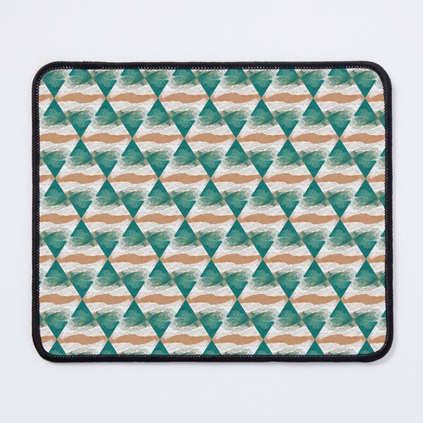 Item preview, Forged By The Sea Ocean Tessellation Art 30 designed and sold by Shape-And-Color.