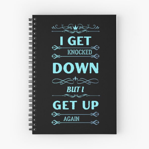 Item preview, I get knocked down but I get up again. designed and sold by TracyPhotoArt.